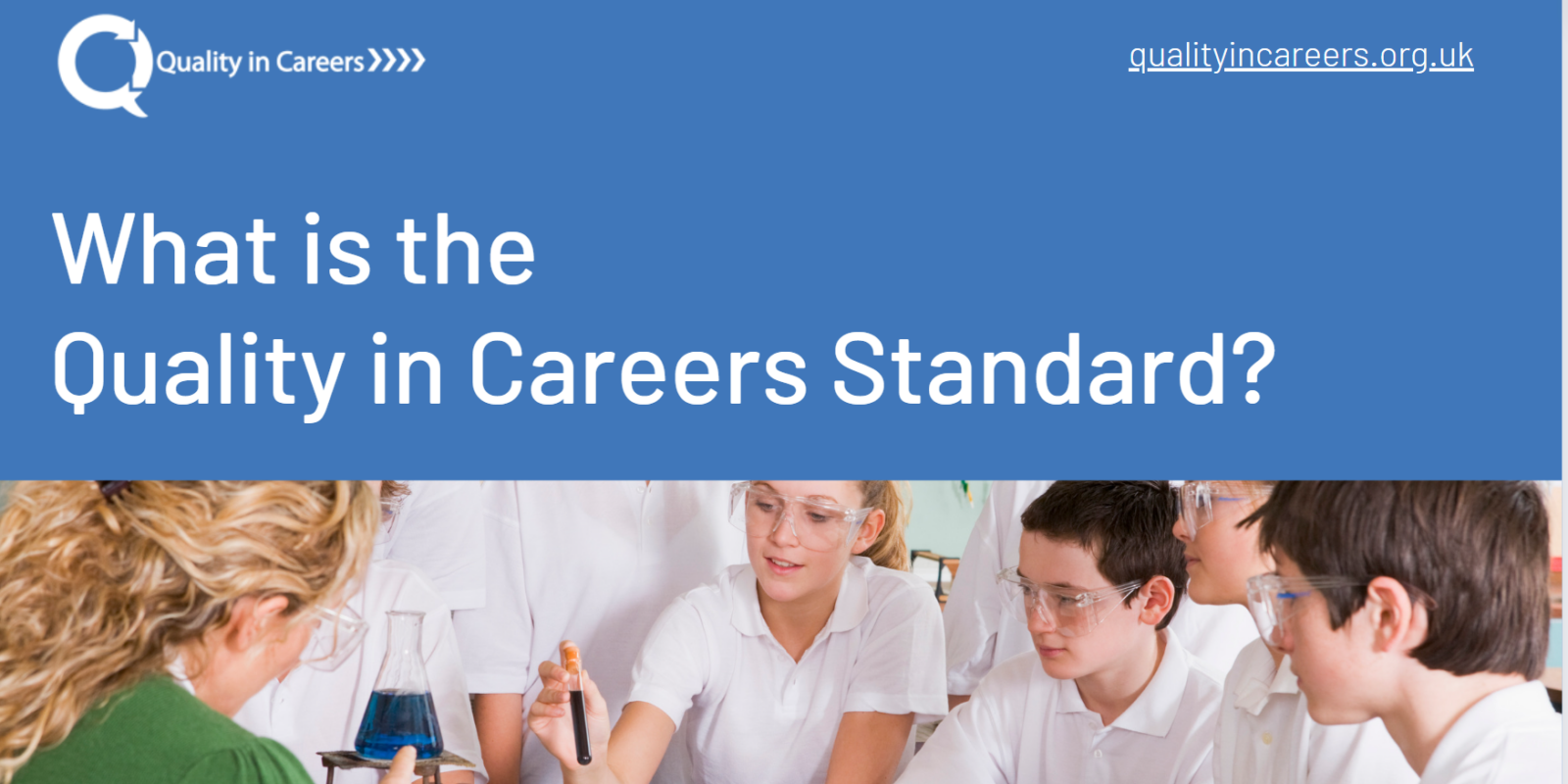 Introductory leaflet on the Quality in Careers Standard – downloadable now